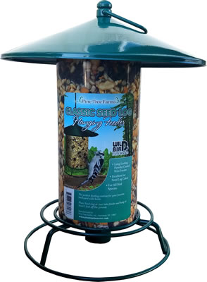 Pine Tree Farms Classic Seed Log Hanging Wild Feeder