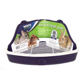 Ware Scatterless Lock-N-Litter Small Animal Pan