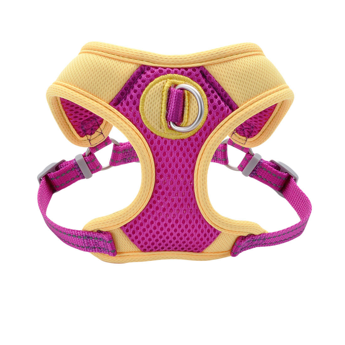 Pro Mesh Harness, Purple with Yellow