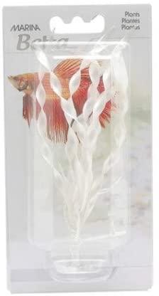 Marina Betta Kit Corkscrew Vallisneria with Suction Cup Aquarium Plant, 5-in