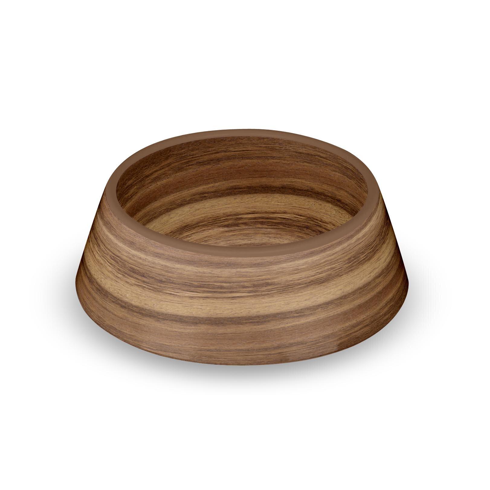 Tarhong Acacia Wood Dog Bowl
