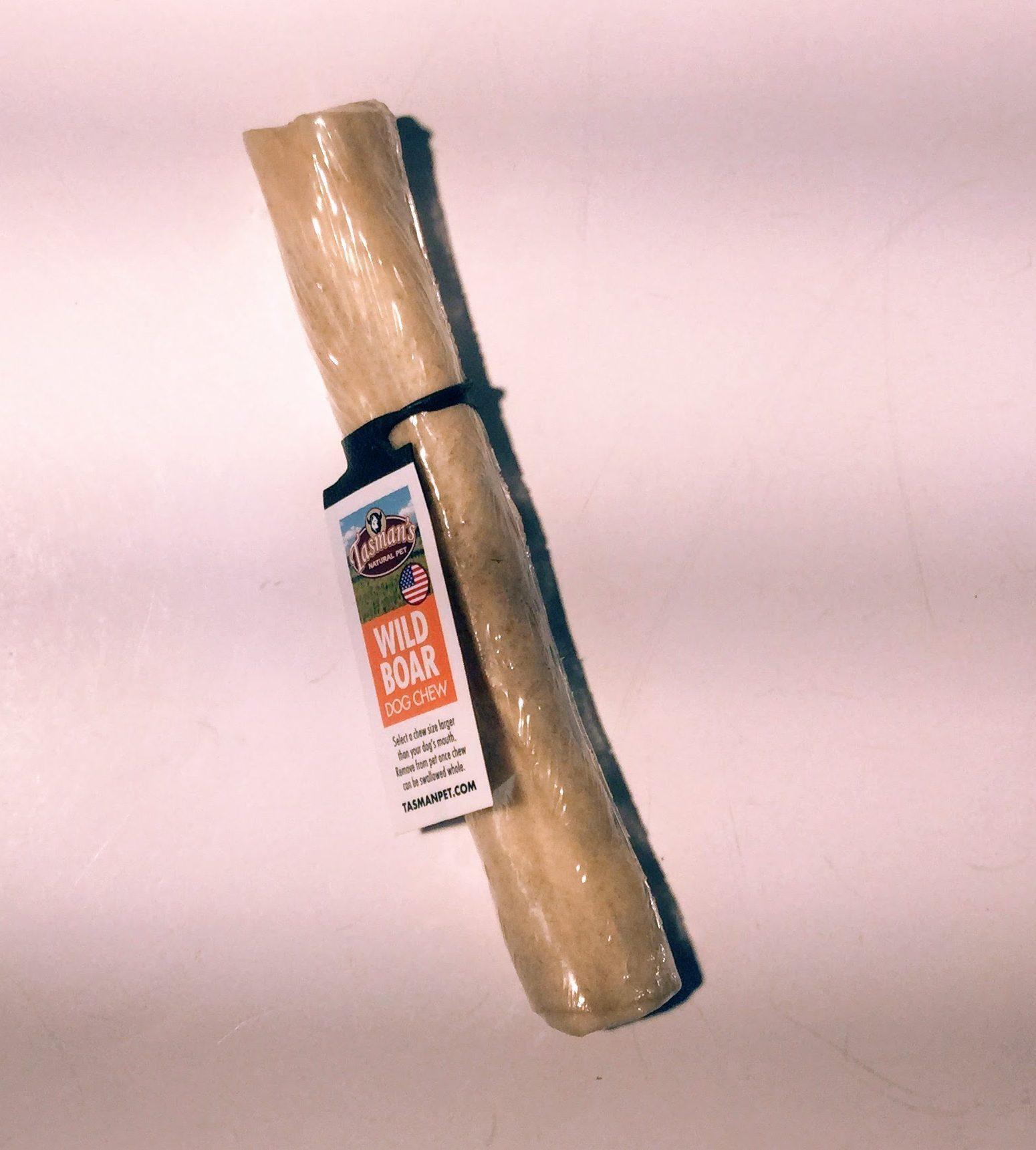 Tasman Wild Boar Rawhide Roll Dog Treats
