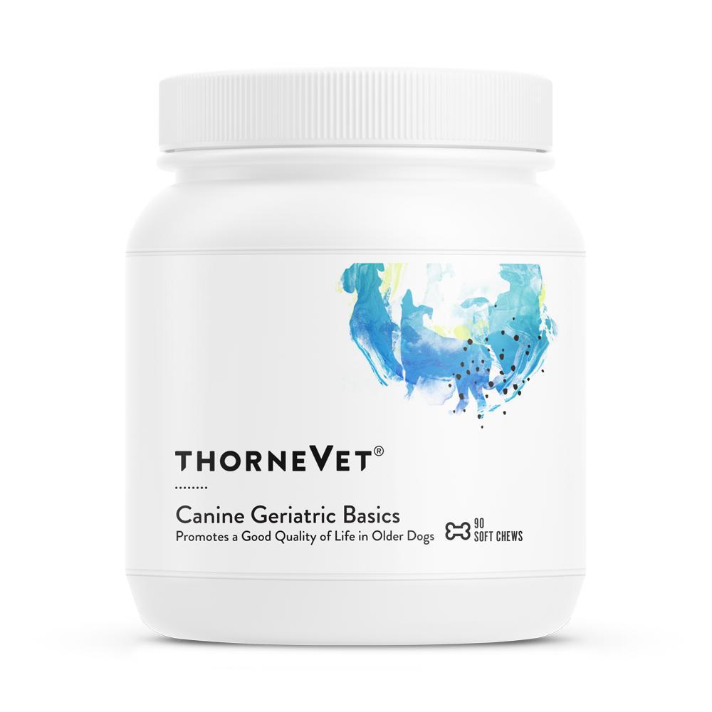 Thorne Vet Canine Geriatric Basics Soft Chews Dog Supplement, 90-count