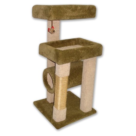 Beatrise Cat Tree & Condo Scratching Post Tower