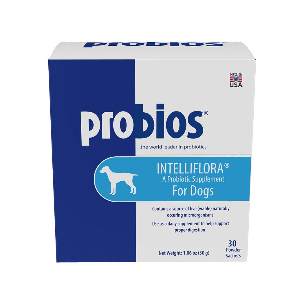 Probios Intelliflora Probiotic Dog Supplement, 30-count