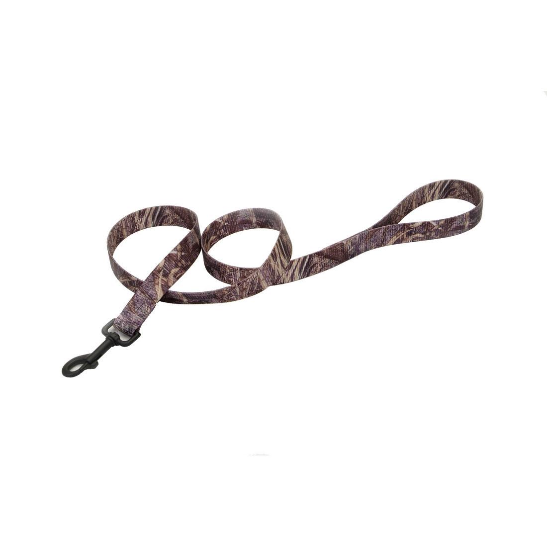 Remington Patterned Dog Leash, Mossy Oak Duck Blind, 1-in x 6-ft