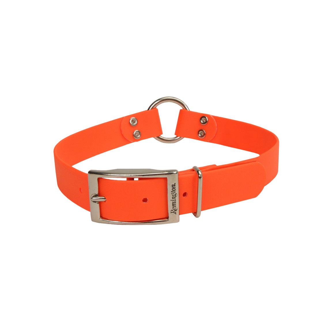 Remington Waterproof Hound with Center Ring Dog Collar, Orange