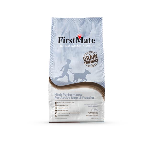 FirstMate High Performance for Active Dogs & Puppies Grain Friendly Dry Dog Food