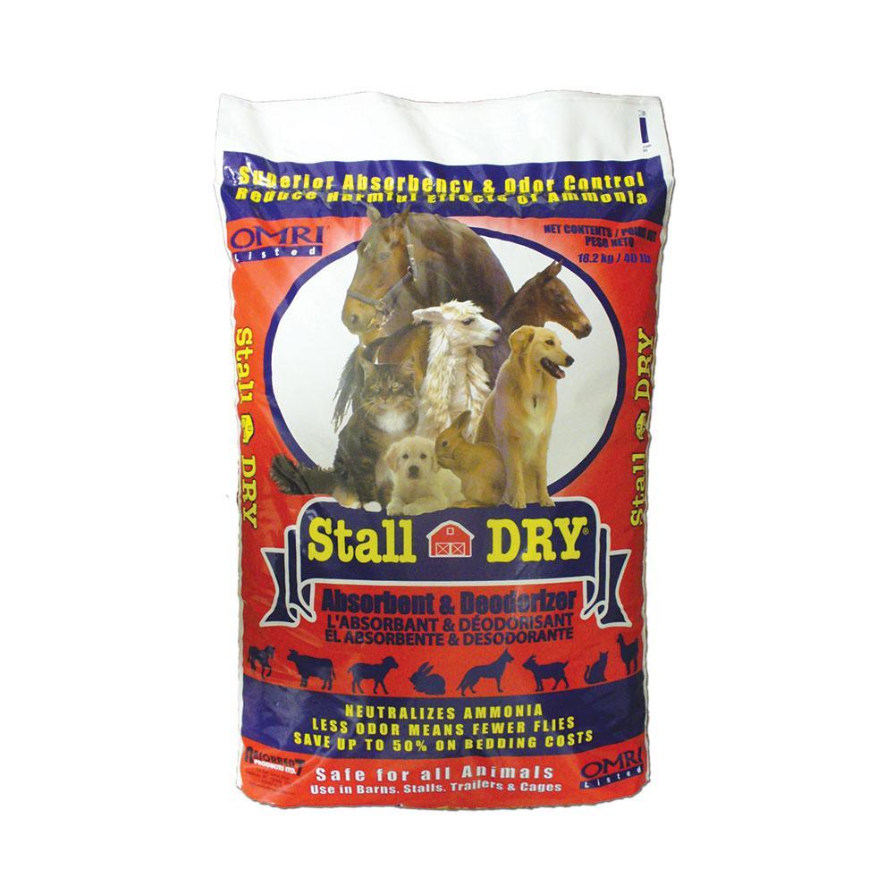 Absorbent Stall DRY Pet Absorbent & Deodorizer, 40.12-lb