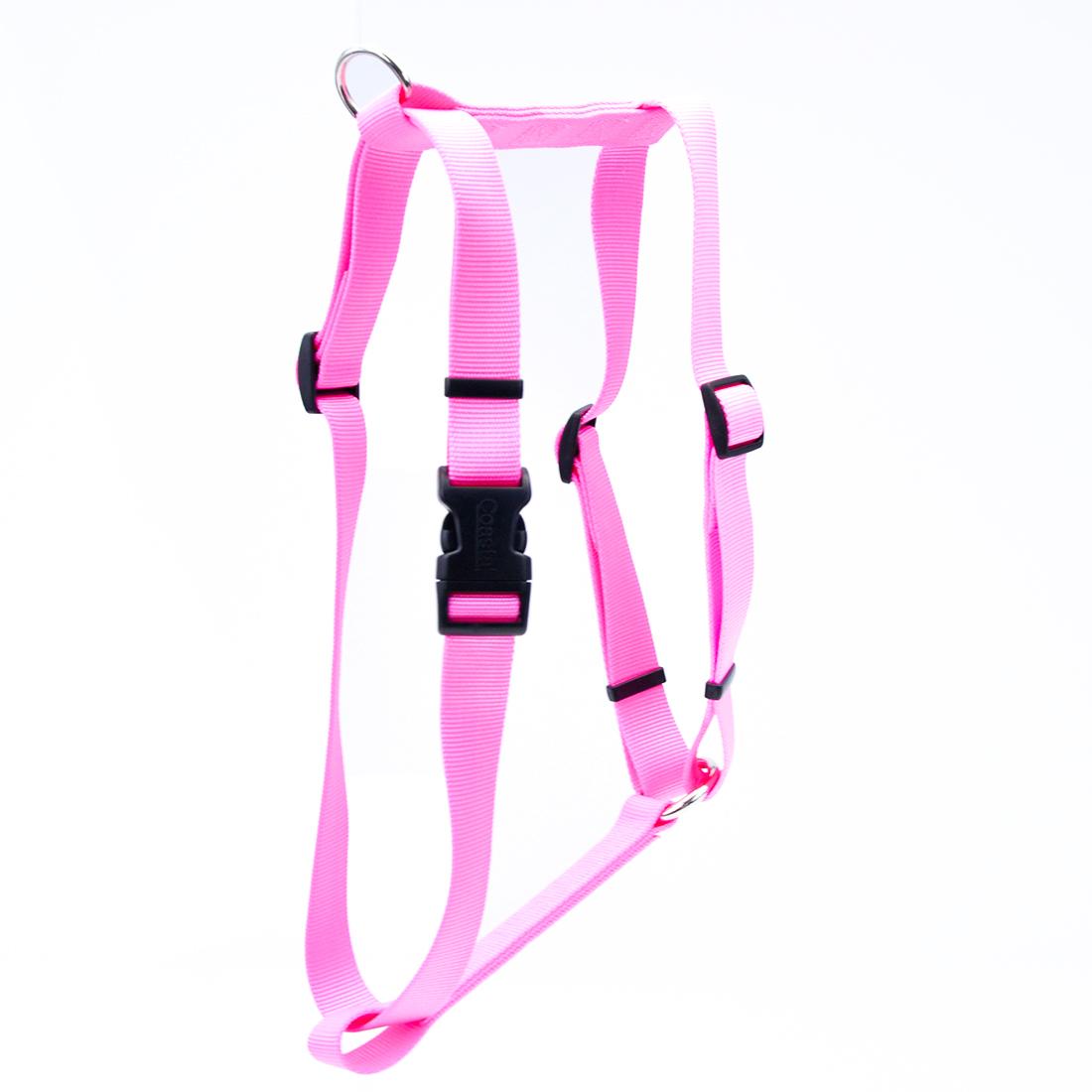 Coastal Standard Adjustable Dog Harness, Pink Bright