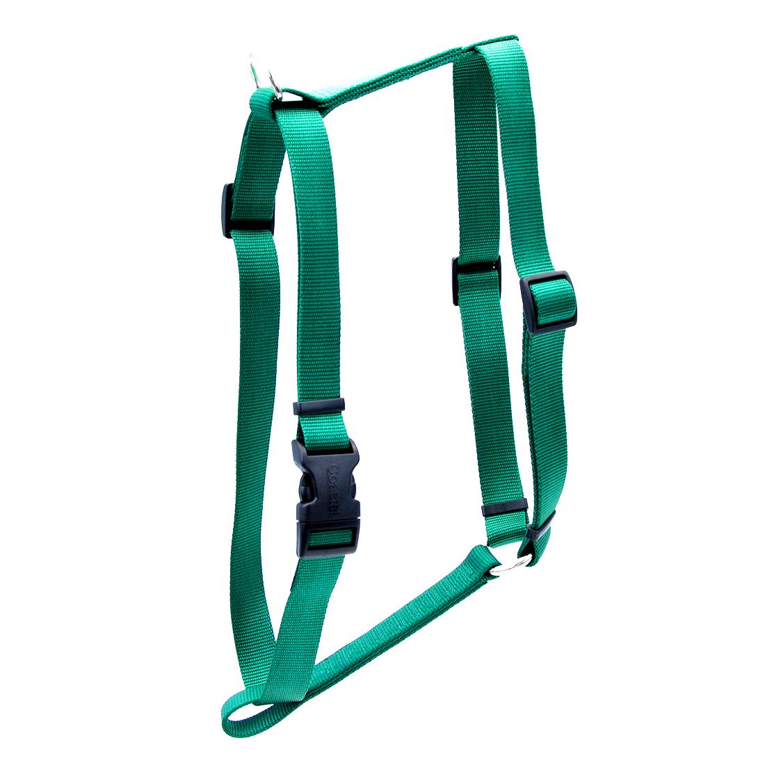 Coastal Standard Adjustable Dog Harness, Hunter, 5/8-in x 14-24-in