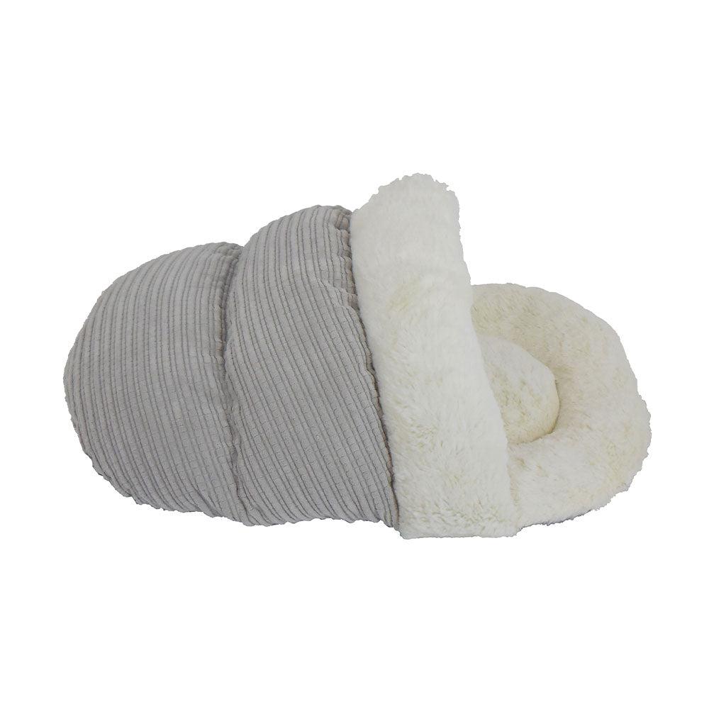 Arlee Sly Slipper Cat Bed, Sterling, 22-in (Size: 22-in)