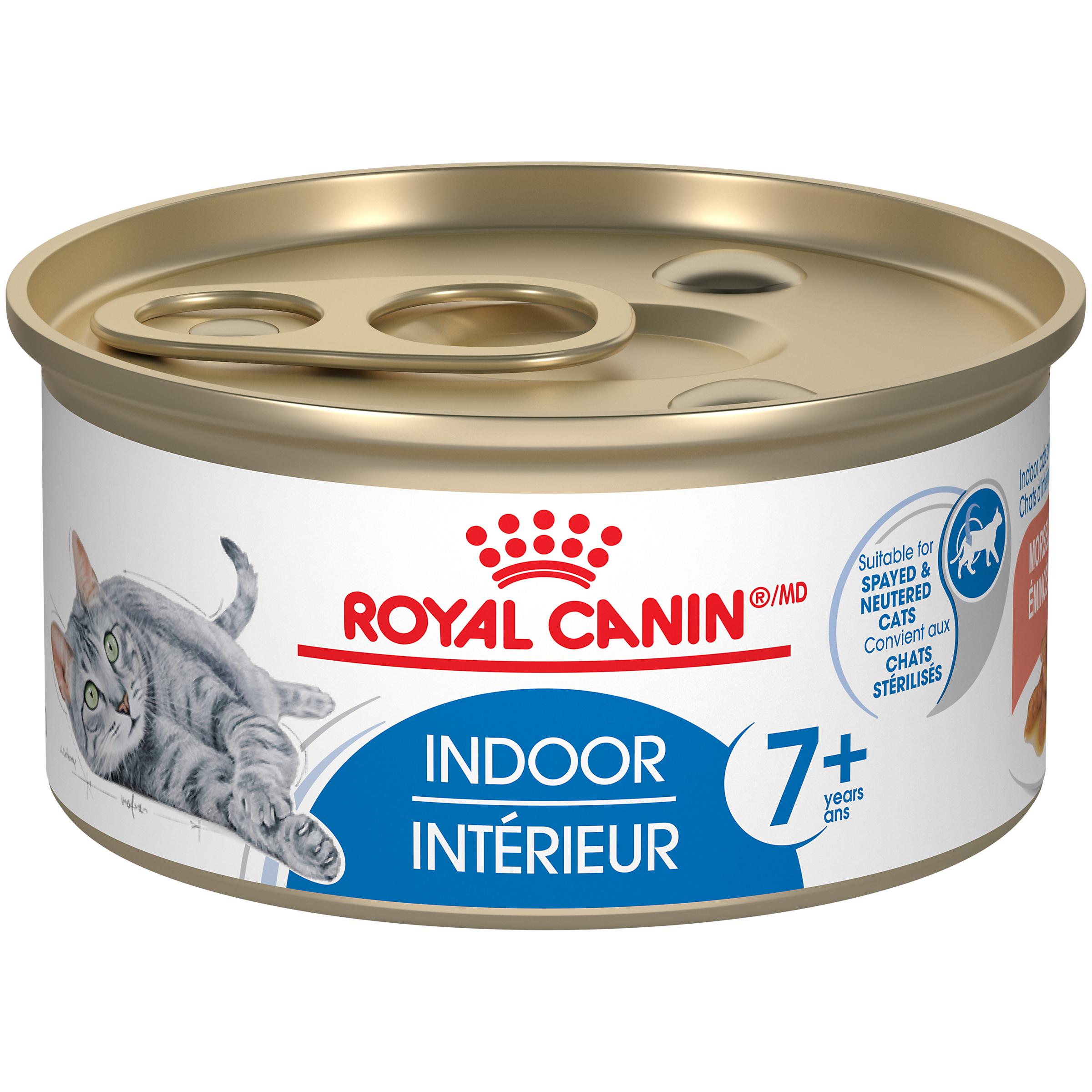Royal Canin Feline Health Nutrition Indoor 7+ Morsels in Gravy Wet Cat Food (CA), 85-gram