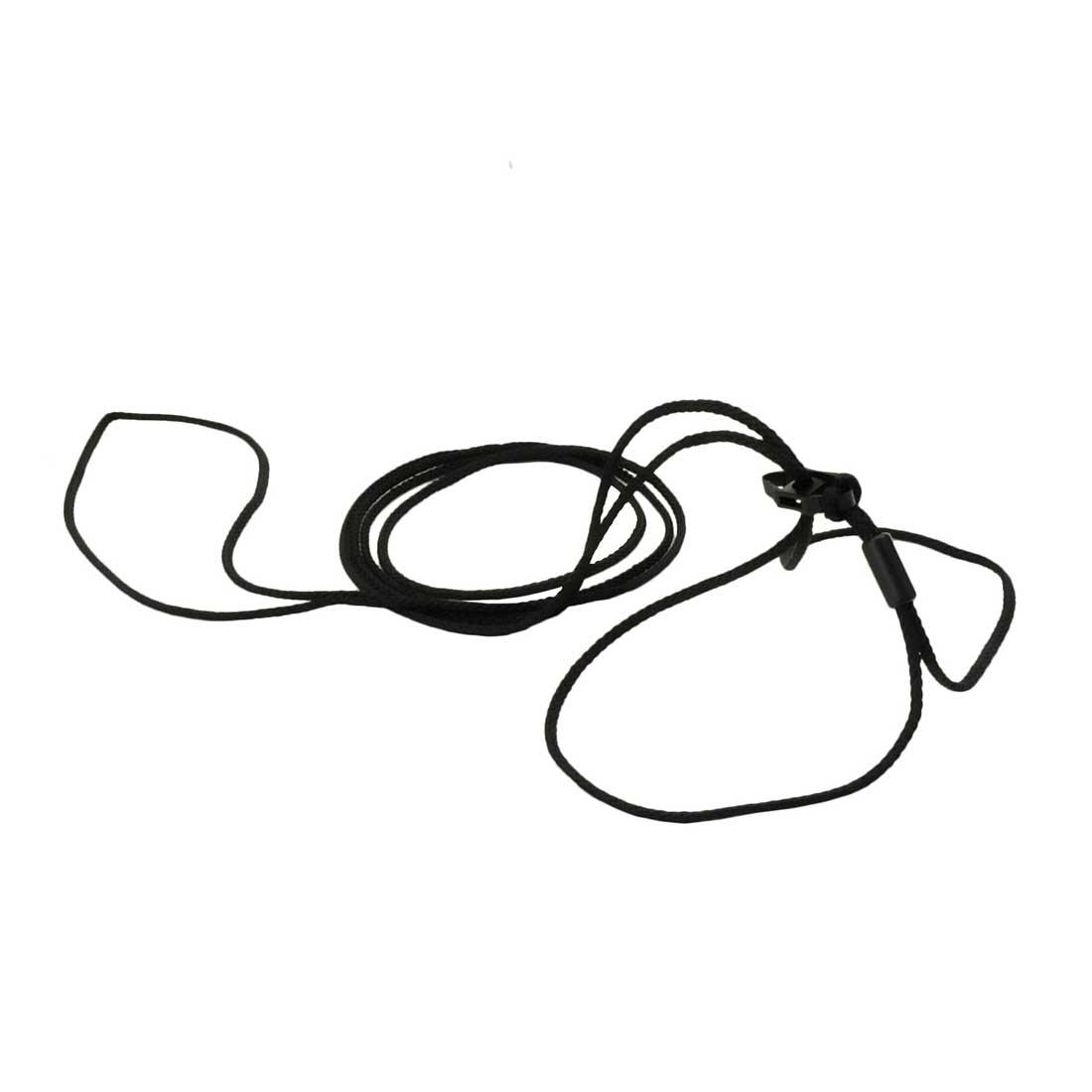 Coastal Adjustable Small Animal Harness & Leash for Rabbits, Black, 3/8-in