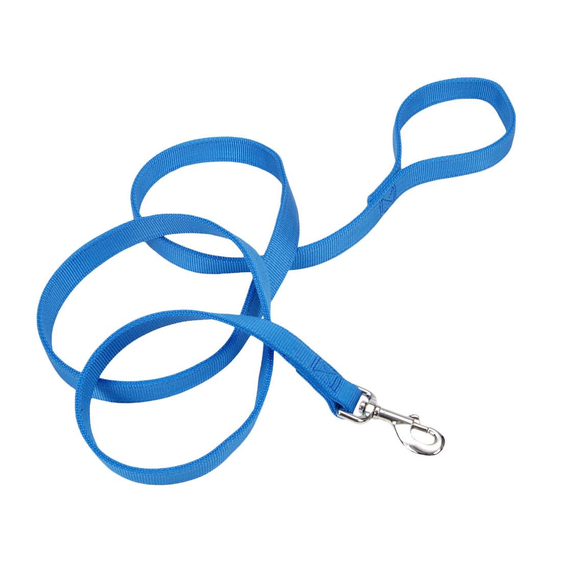 Coastal Double-Ply Dog Leash, Blue Lagoon, 1-in x 4-ft