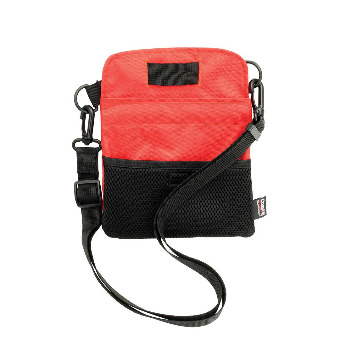 Coastal Multi-Function Pet Treat Bag, Red