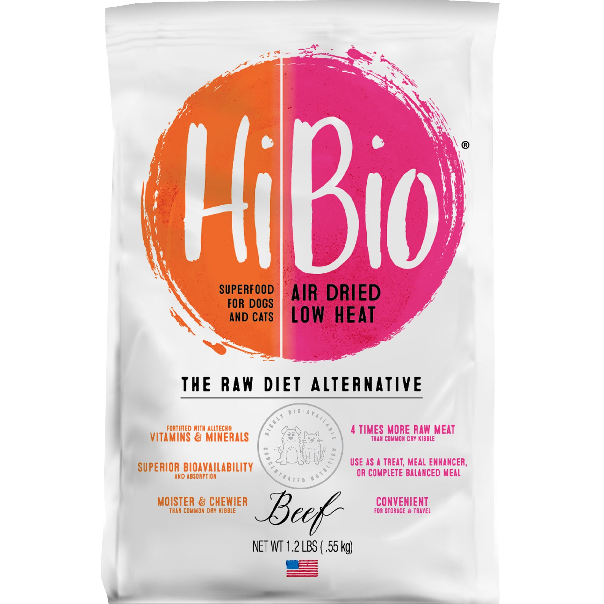Evanger's Hi Bio Beef Superfood Semi-Dried Dog & Cat Food, 1.2-lb