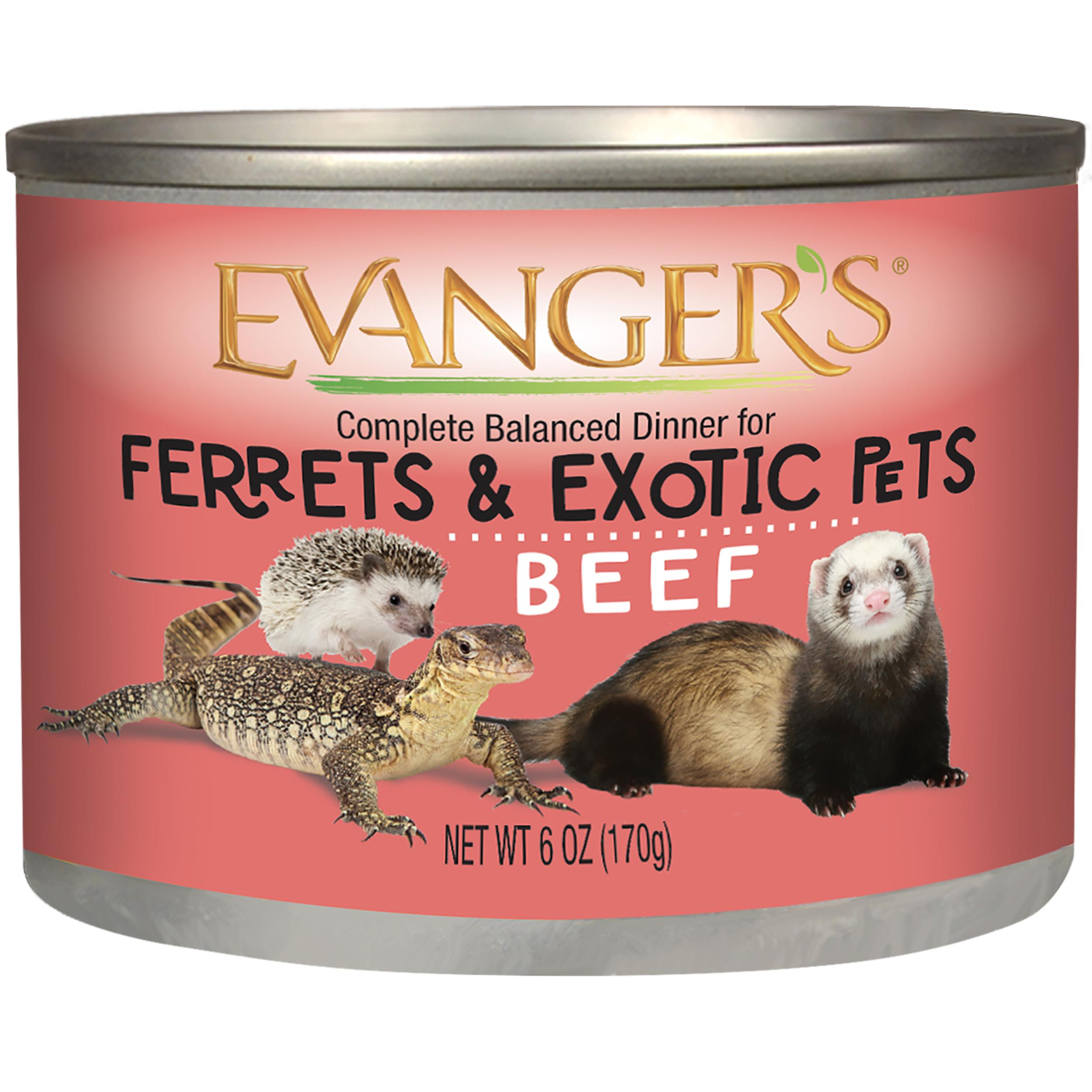 Evanger's Beef Dinner for Ferrets & Exotic Pets