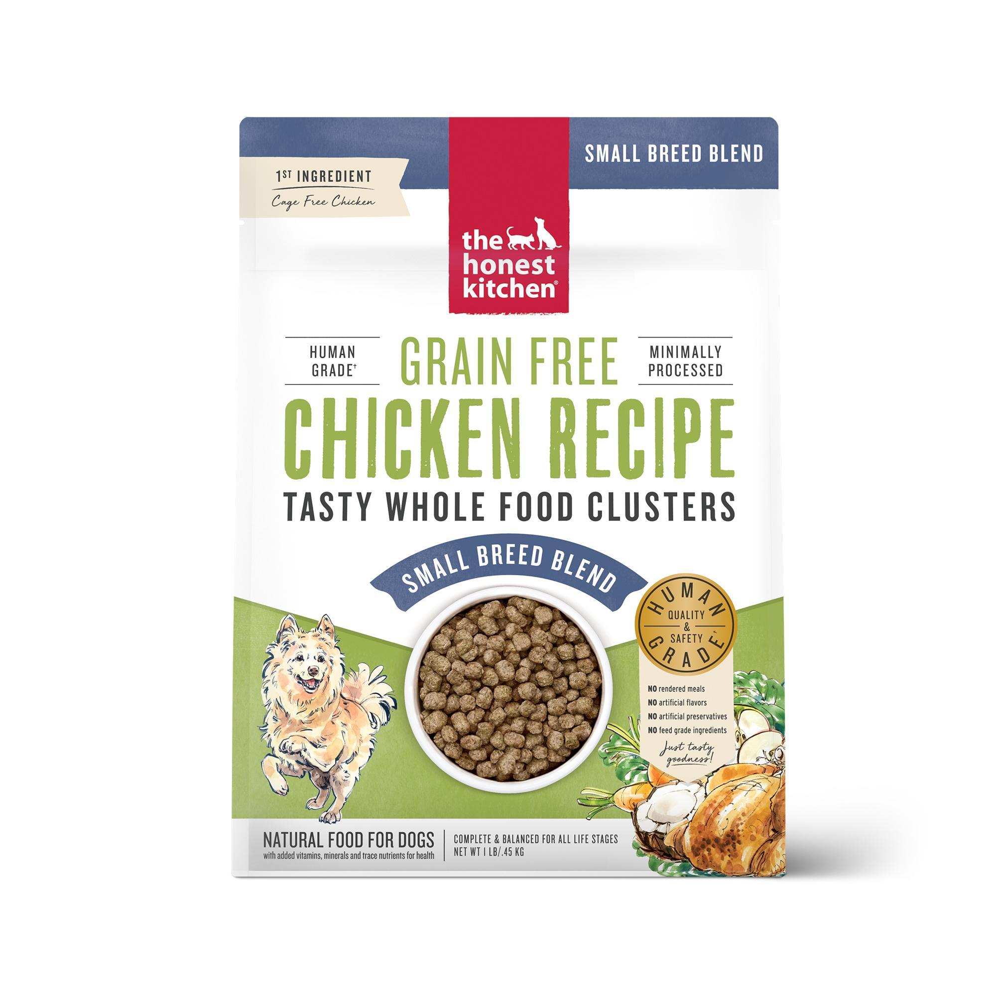 The Honest Kitchen Whole Food Clusters Chicken Small Breed Grain-Free Dry Dog Food