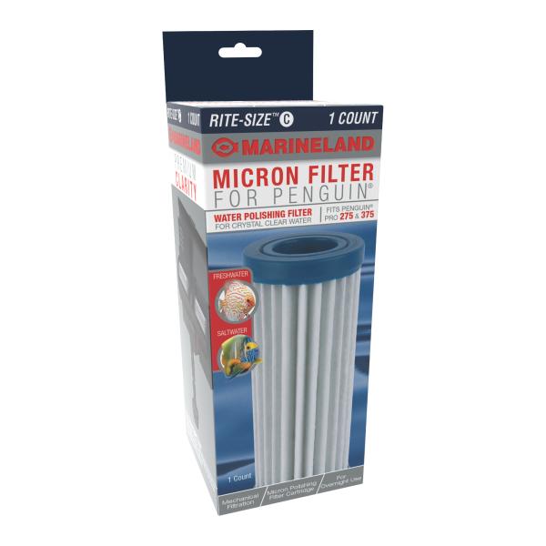 Marineland Micron Filter for Penguin Rite-Size C Water Polishing Aquarium Filter, 1-count