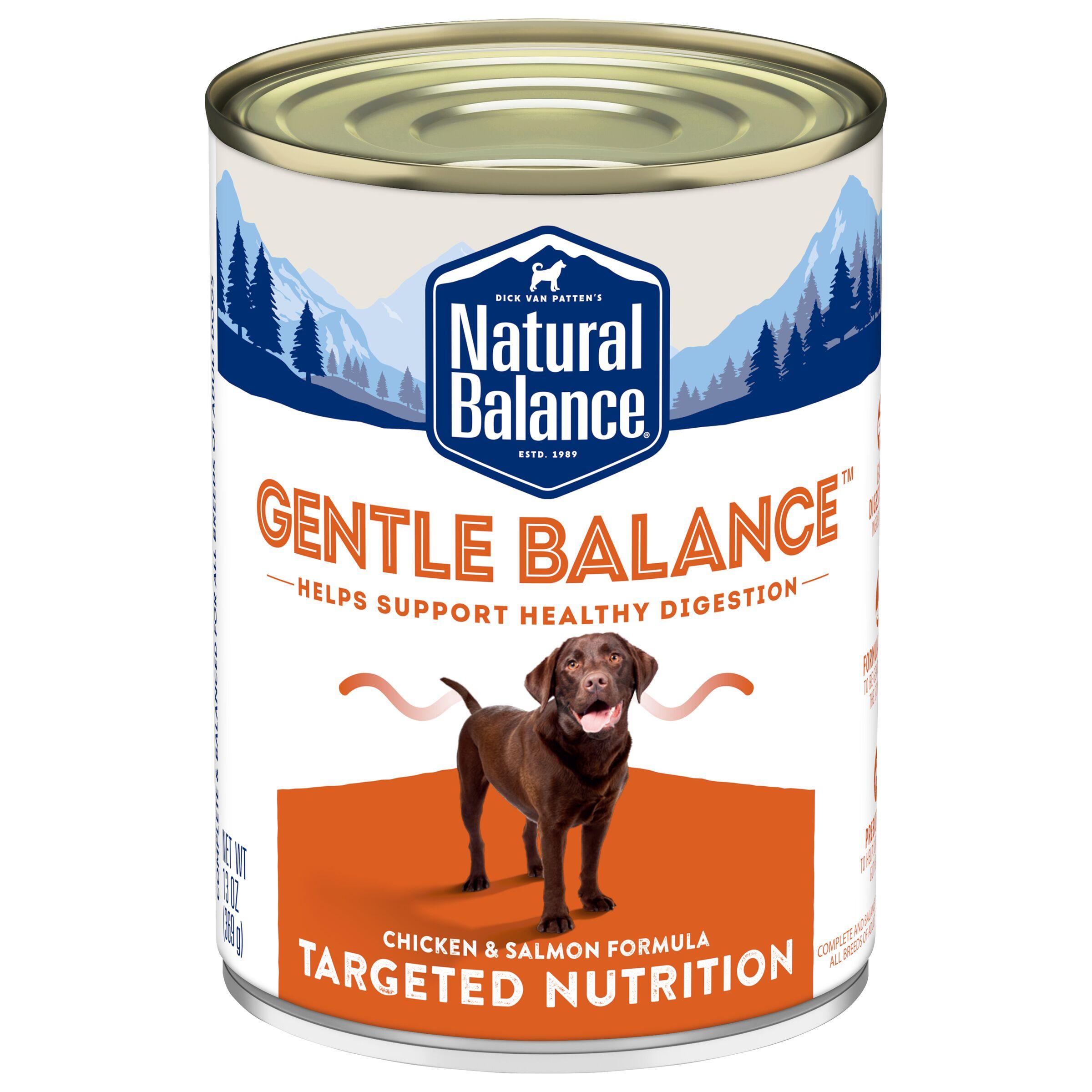 Natural Balance Targeted Nutrition Gentle Balance Chicken & Salmon Canned Dog Food (**)