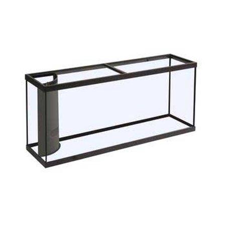 Marineland Corner-Flo Rectangular Aquarium, Black, 48 x 18 x 21-in