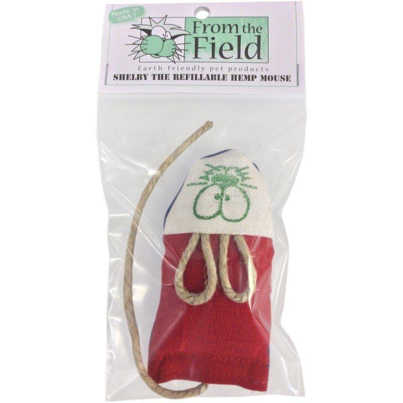 From the Field Shelby The Refillable H Mouse Catnip Cat Toy