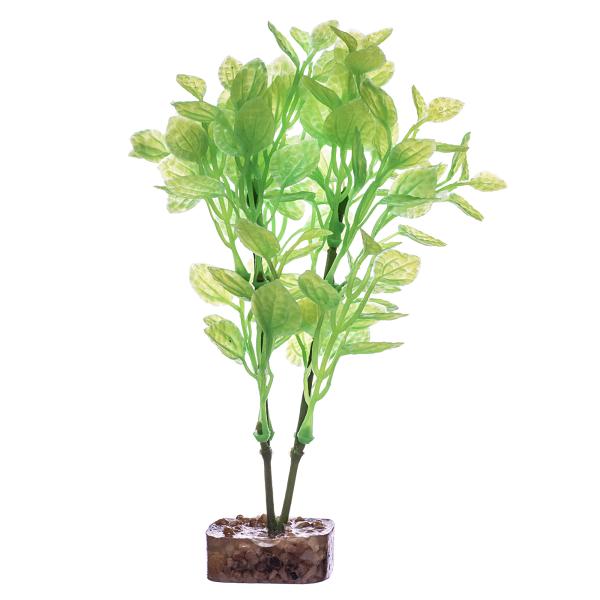 GloFish Aquarium Plant, Green/Yellow, Medium