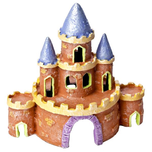GloFish Castle Aquarium Ornament, Large