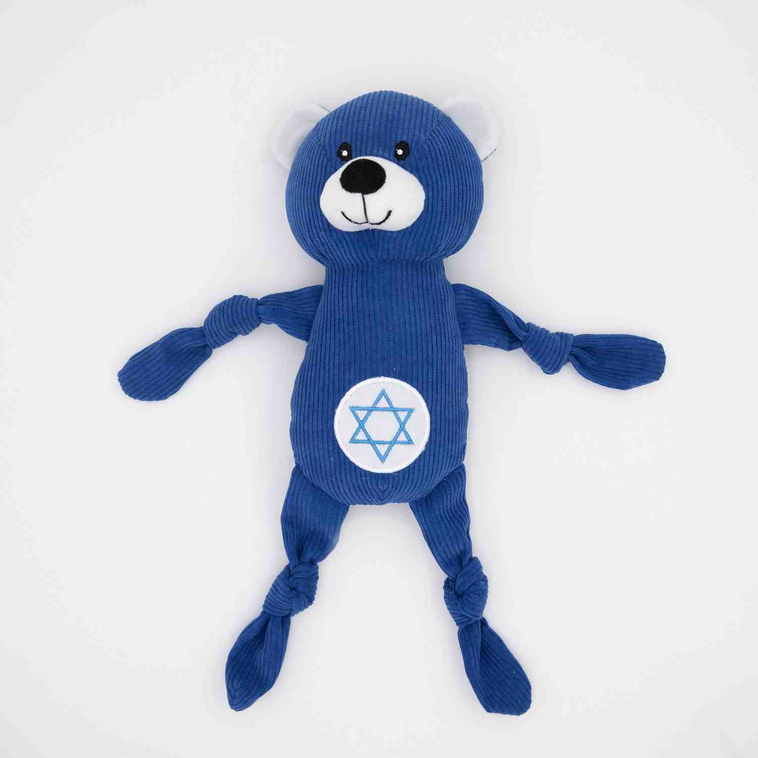 ZippyPaws Hanukkah Corduroy Cuddlerz Dog Toy