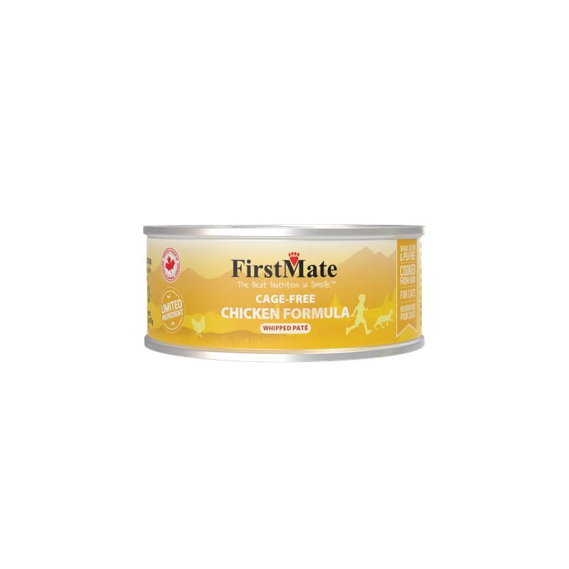 FirstMate Limited Ingredient Cage-Free Chicken Wet Cat Food Can