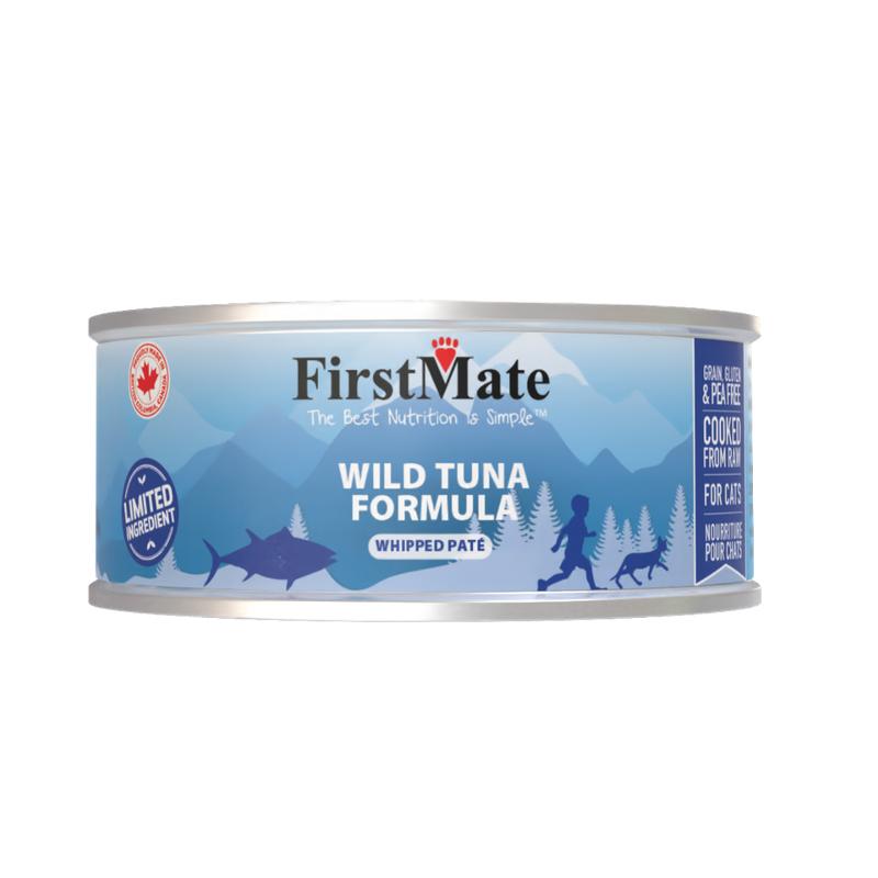 FirstMate Limited Ingredient Wild Tuna Wet Cat Food Can, 3.2-oz
