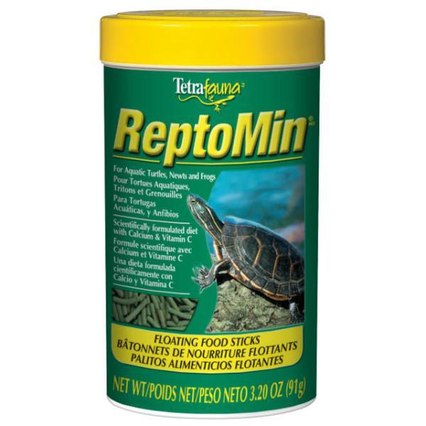 Tetrafauna Reptomin Floating Food Sticks Reptile Food, 3.2-oz