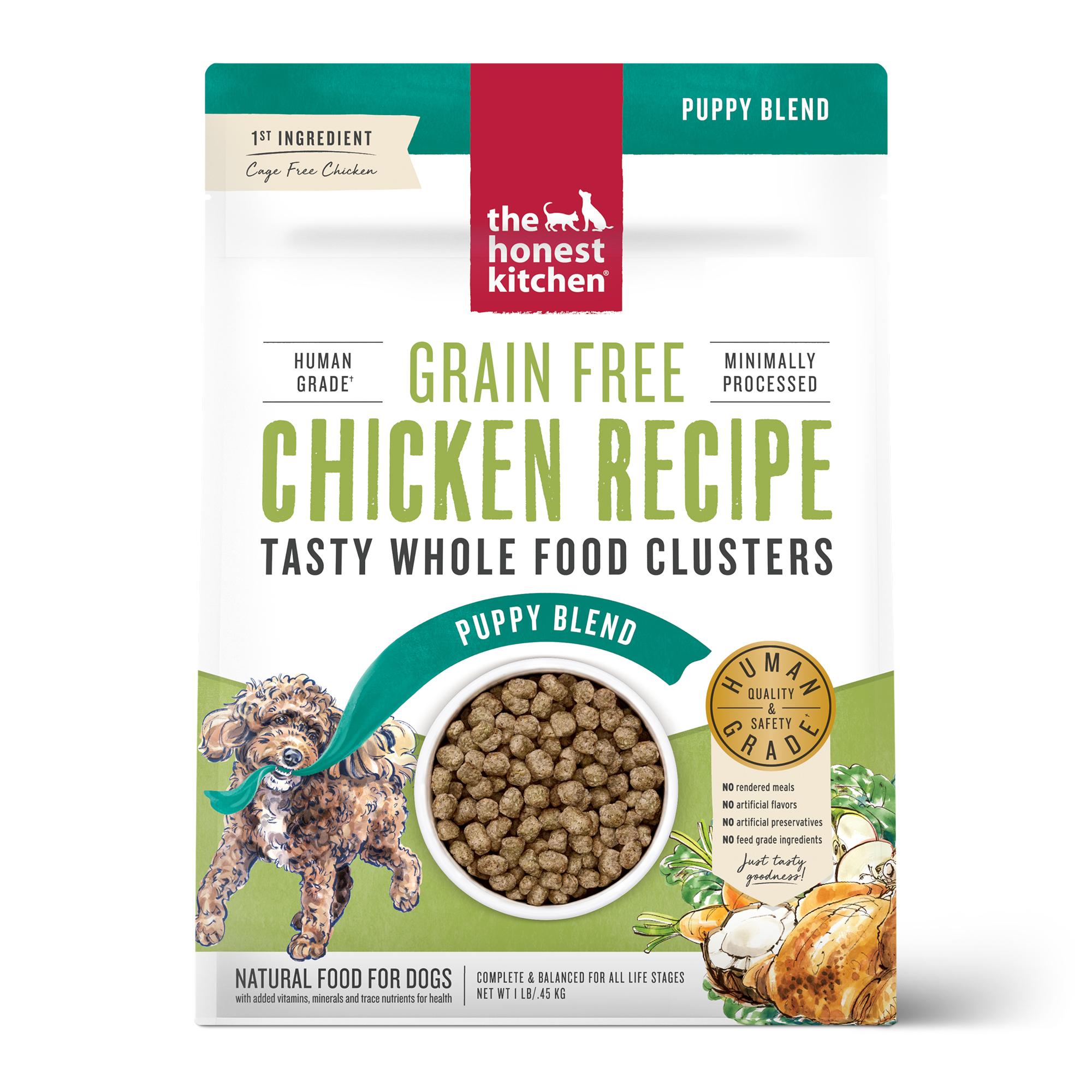 The Honest Kitchen Whole Food Clusters Chicken Puppy Grain-Free Dry Dog Food