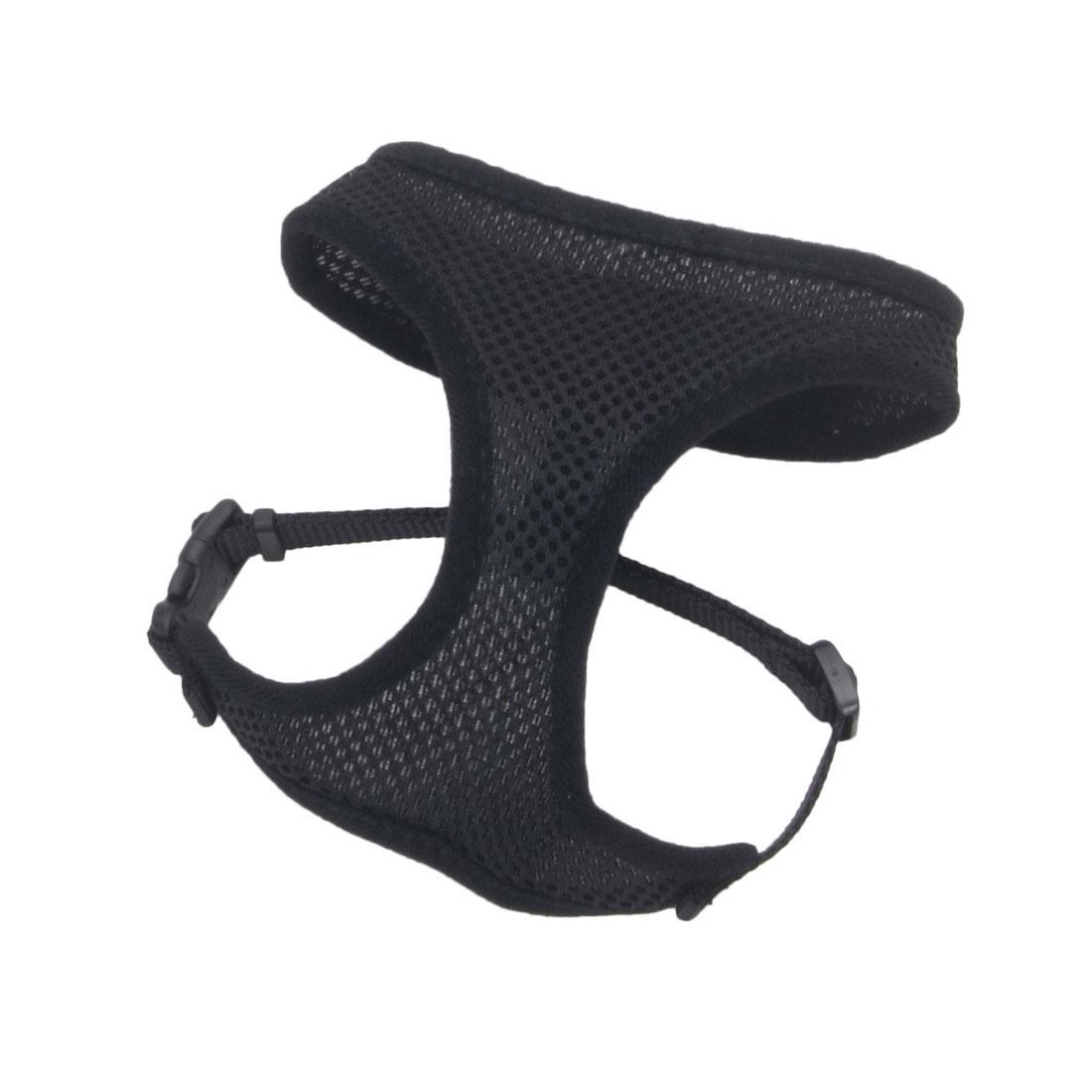 Coastal Comfort Soft Adjustable Dog Harness, Black