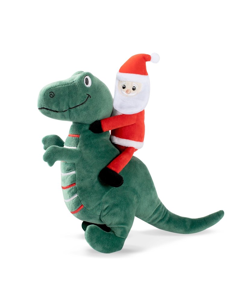 Pet Shop by Fringe Studio Santasaurus Rex Dog Toy