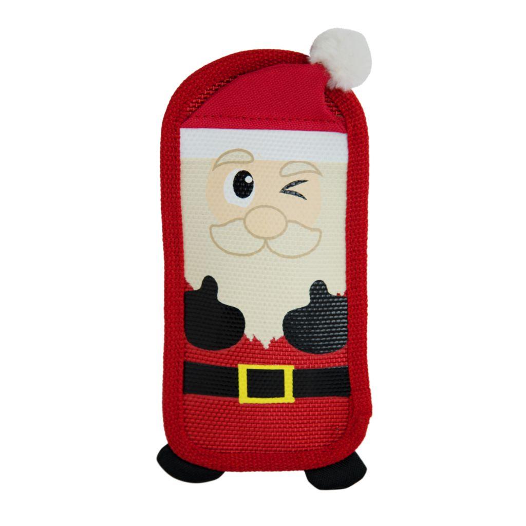 Outward Hound Fire Biterz Santa Dog Toy, Small