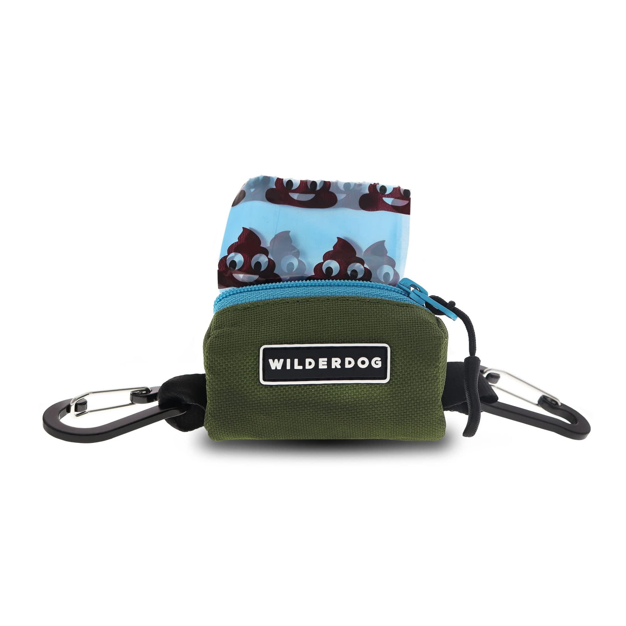 Wilderdog Dog Poop Bag Holder, Olive