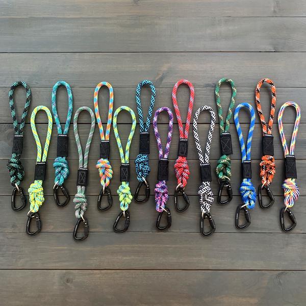 Wilderdog Rope Keychain Key, Razzleberry Reflective