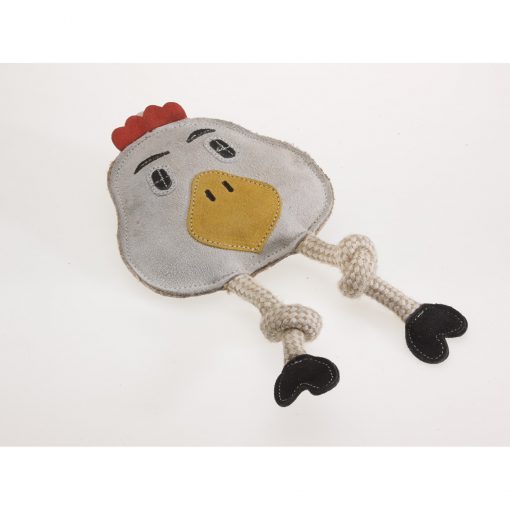 Aussie Naturals Flattie Chicken Dog Toy