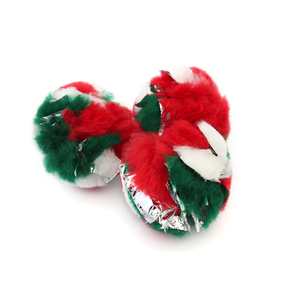 Cancor Holiday Crinkle Ball Cat Toy