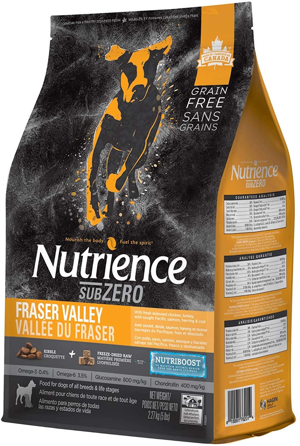 Nutrience SubZero Fraser Valley Grain-Free Dry Dog Food