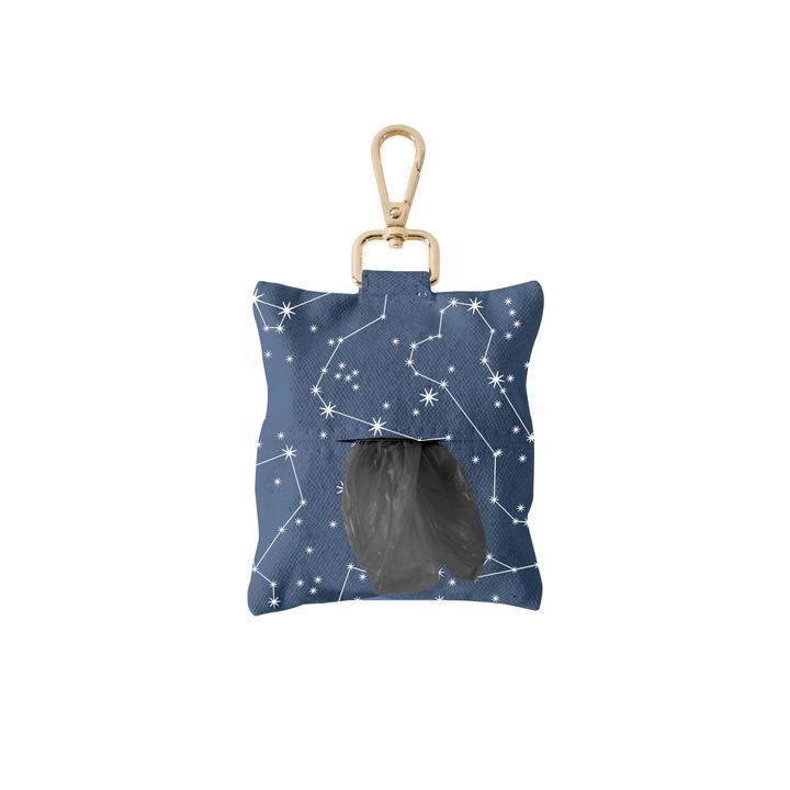 Pet Shop by Fringe Studio Celestial Canvas Dog Waste Bag Dispenser