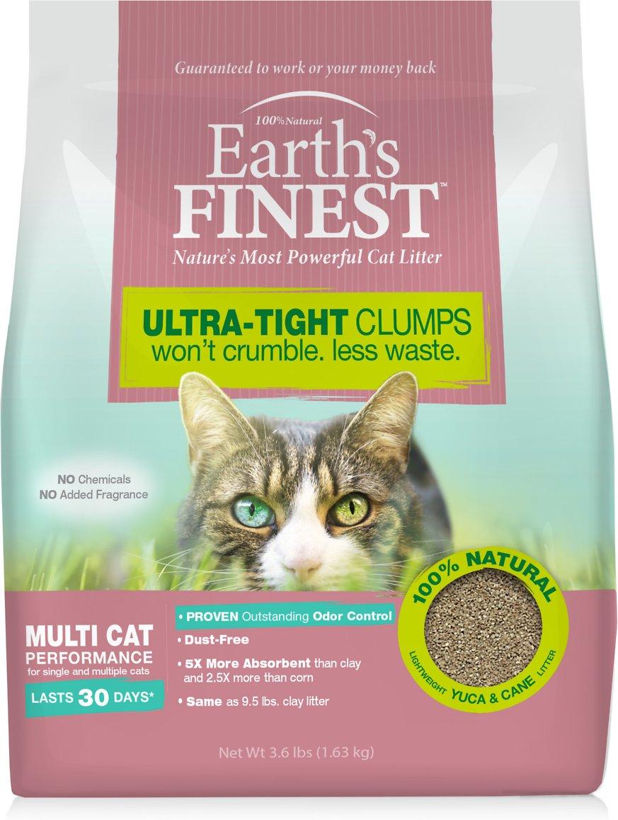 Earth's Finest Natural Clumping Multi-Cat Cat Litter
