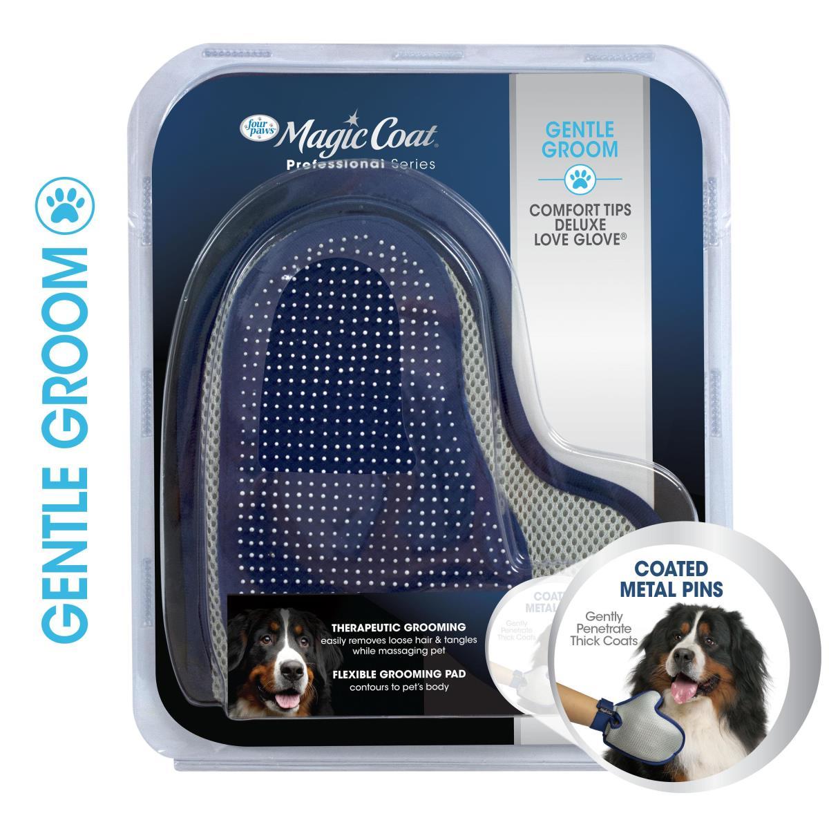 Four Paws Magic Coat Professional Series Comfort Tips Deluxe Love Glove for Dogs