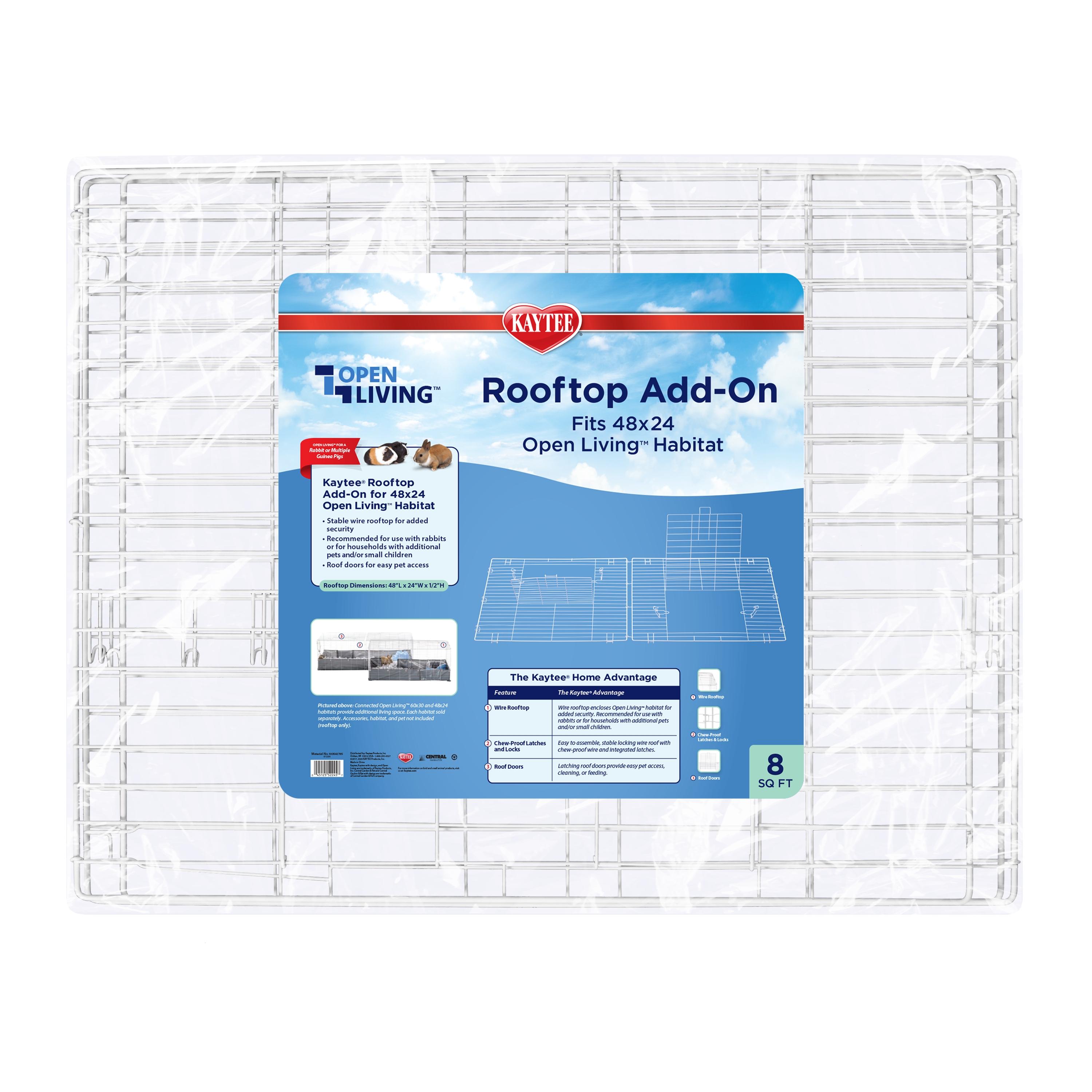 Kaytee Open Living Rooftop Add-on for Guinea Pig & Rabbit Habitat