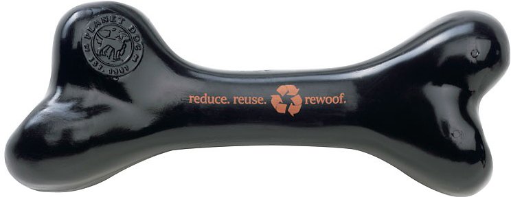 Planet Dog Orbee-Tuff Recycle Bone Dog Toy, Color Varies