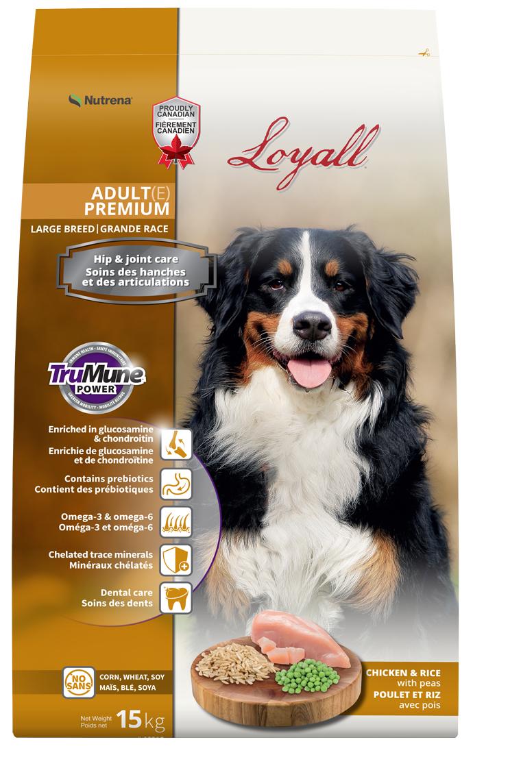 Nutrena Loyall Chicken & Rice Large Breed Dry Dog Food, 15-kg