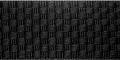 Bison Designs Adjustable Dog Collar, Lattice Black, 1.5-in x 20-32-in