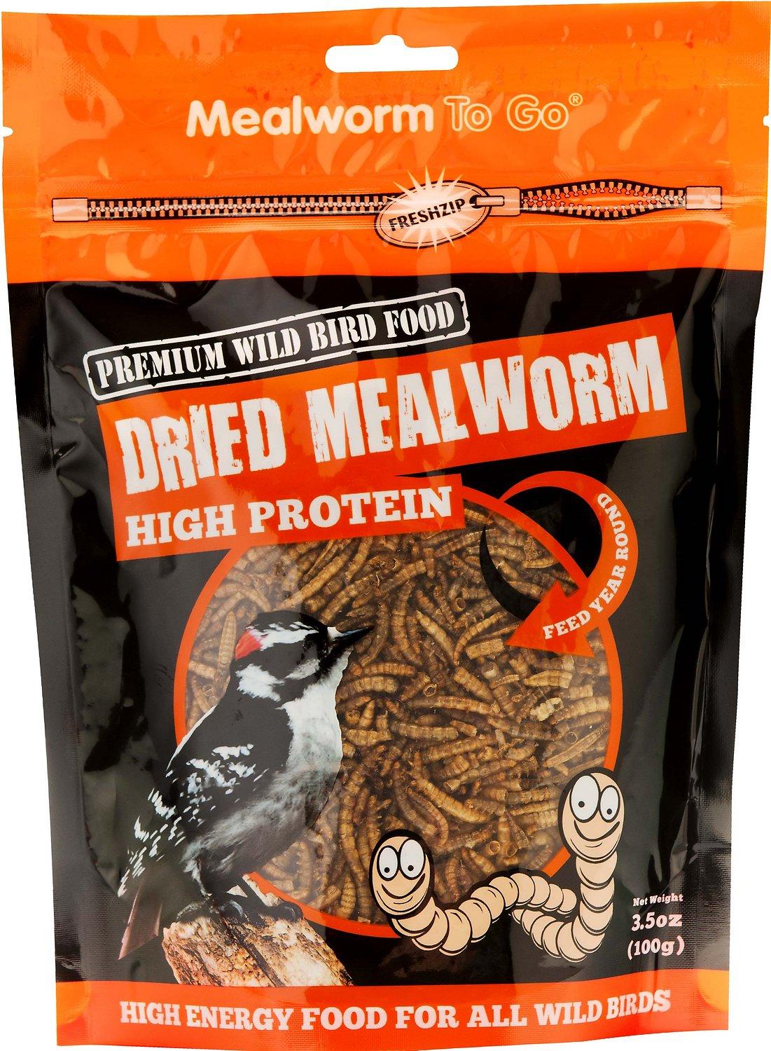Unipet Mealworms To Go Wild Bird Food